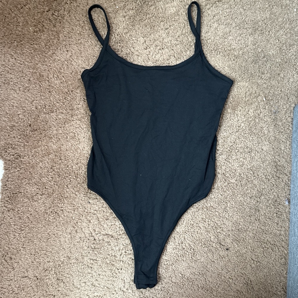 SHEIN Black Bodysuit for Women